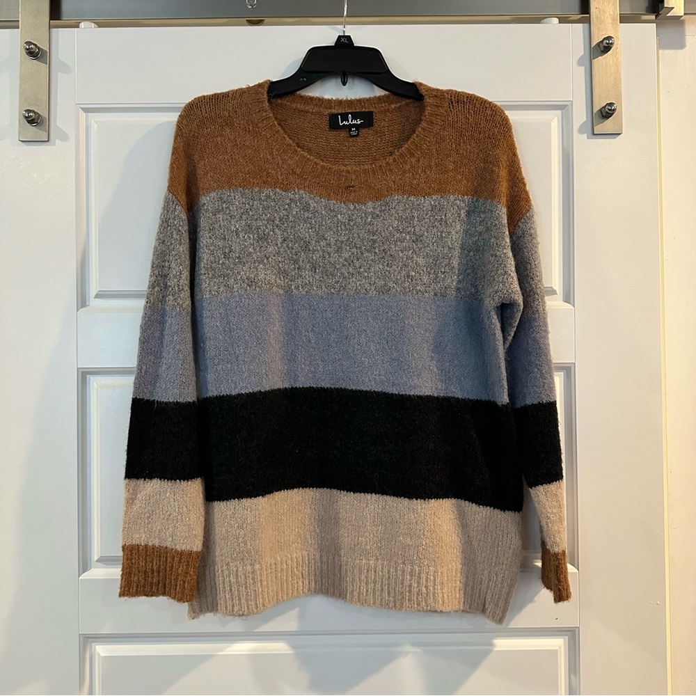 Lulus Colorblock Sweater (Size M)